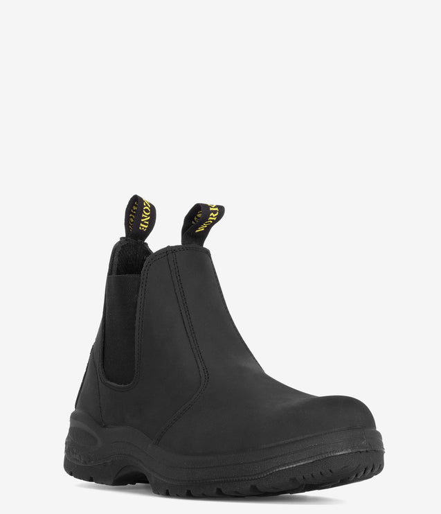 Work Zone 6" Chelsea Safety Toe Boot - Black