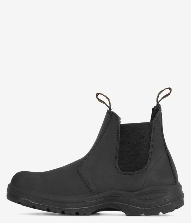 Work Zone 6" Chelsea Safety Toe Boot - Black
