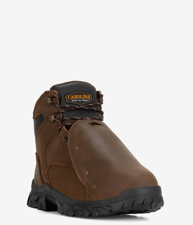 Carolina Gruntz 6" Steel Toe Metguard Work Boot - Brown