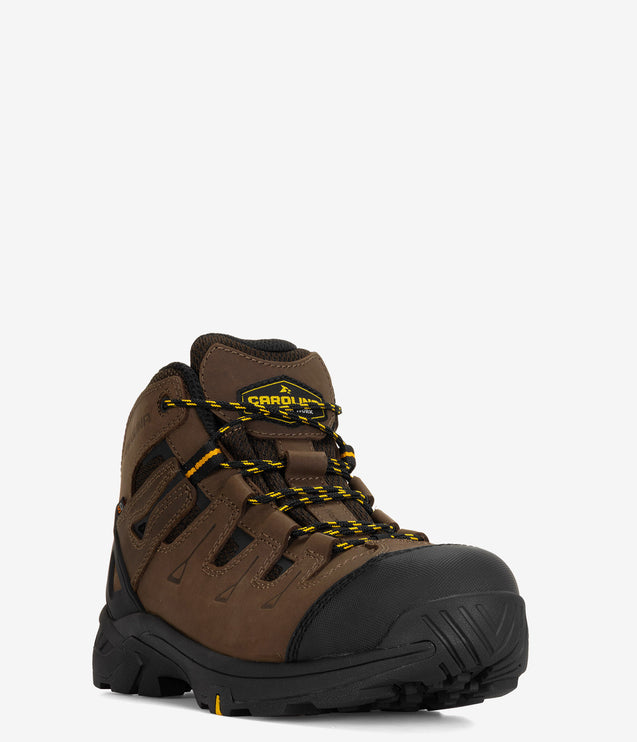 Carolina Quadricep 5" SD Composite Toe Hiker - Brown