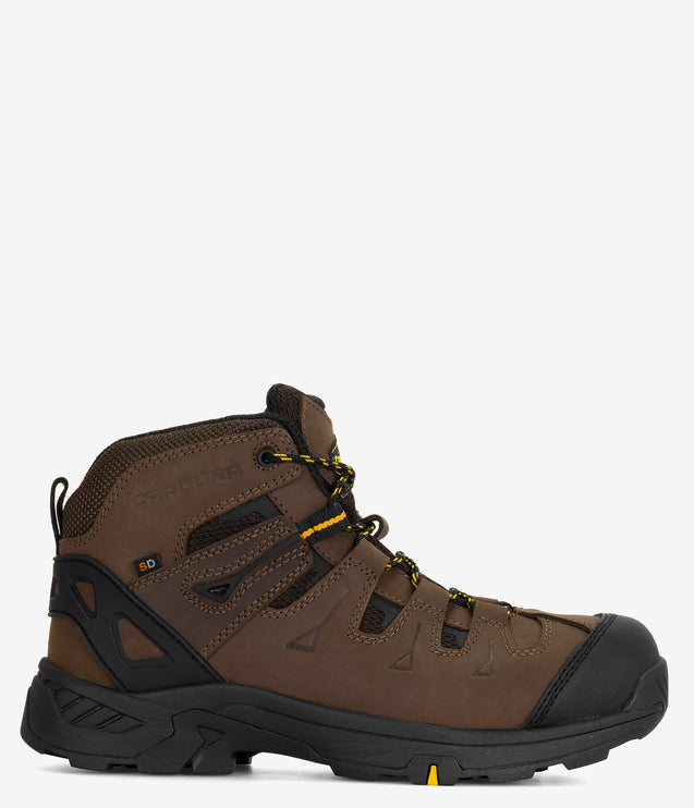 Carolina Quadricep 5" SD Composite Toe Hiker - Brown