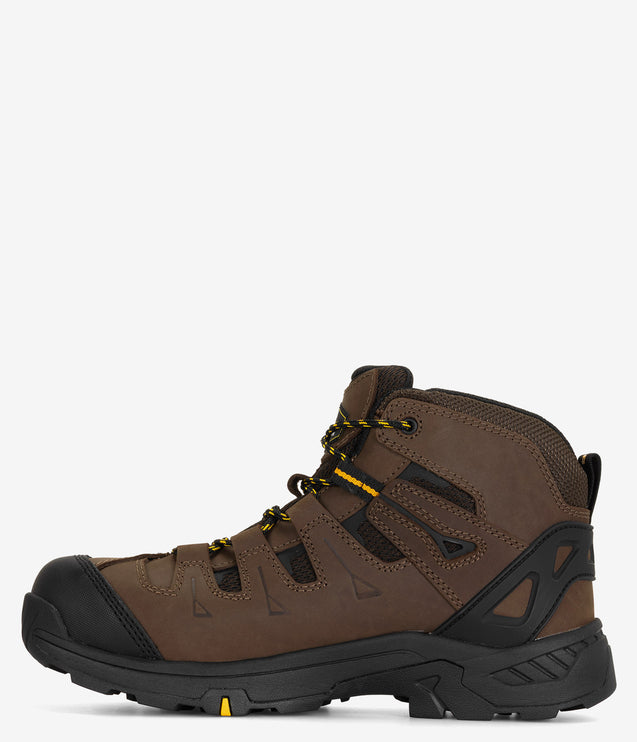 Carolina Quadricep 5" SD Composite Toe Hiker - Brown