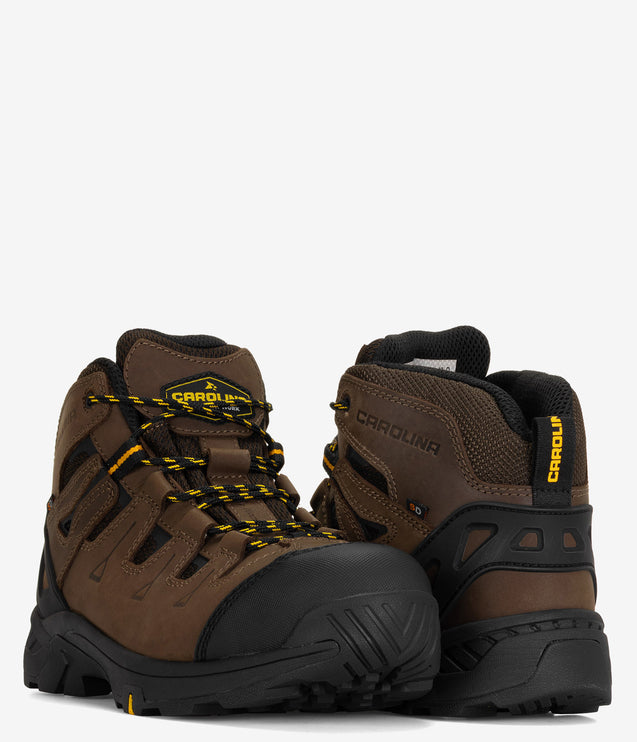 Carolina Quadricep 5" SD Composite Toe Hiker - Brown