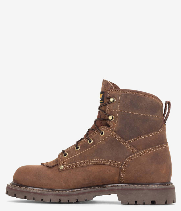 Carolina 28 Series 6" Grizzly Waterproof Boot - Brown