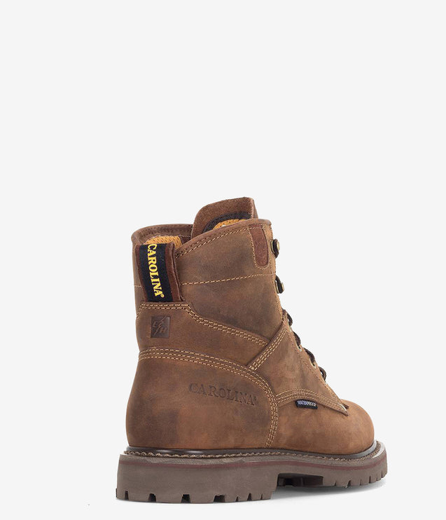 Carolina 28 Series 6" Grizzly Waterproof Boot - Brown