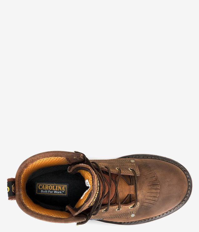 Carolina 28 Series 6" Grizzly Waterproof Boot - Brown
