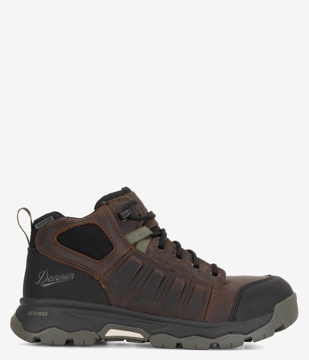 Danner Wheat Ridge Composite Toe Work Boot - Brown Olive