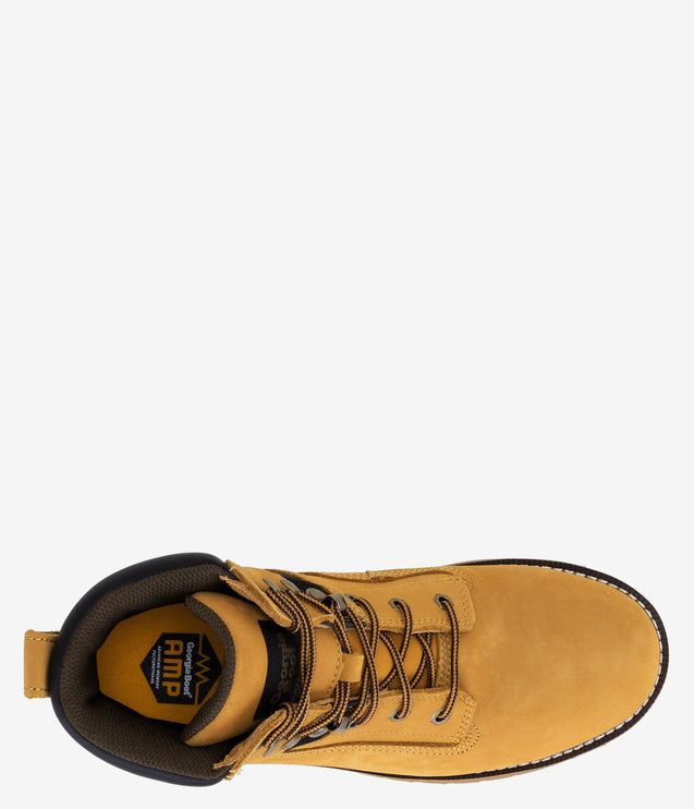 Georgia Boot Core 37 6" Steel Toe Waterproof Work Boot - Wheat