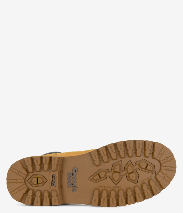 Georgia Boot Core 37 6" Steel Toe Waterproof Work Boot - Wheat