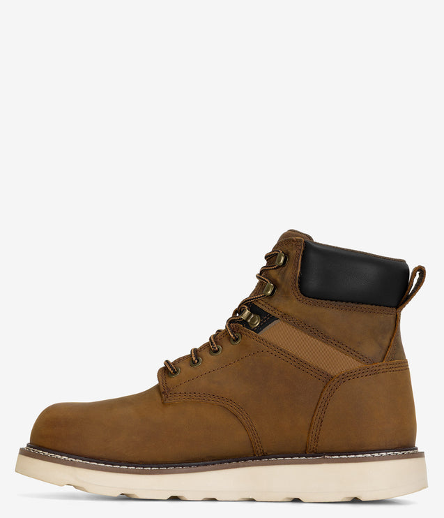 Georgia Boot Core 37 Wedge Steel Toe Waterproof Work Boot - Brown