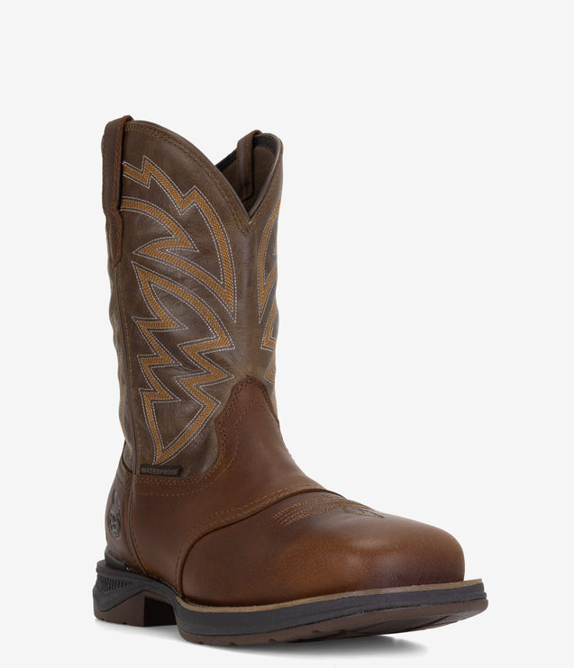 Georgia Boot Aero LT Square Toe 11" Pull-On Western Carbon Toe Boot - Men