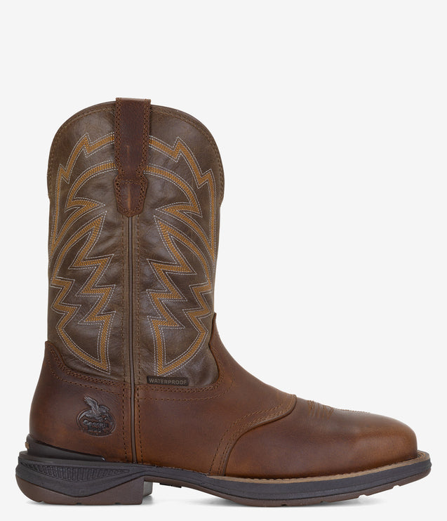 Georgia Boot Aero LT Square Toe 11" Pull-On Western Carbon Toe Boot - Men