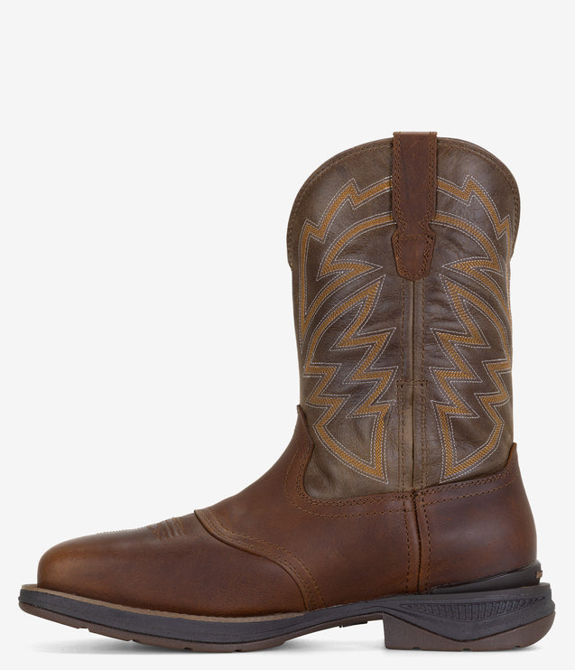 Georgia Boot Aero LT Square Toe 11" Pull-On Western Carbon Toe Boot - Men