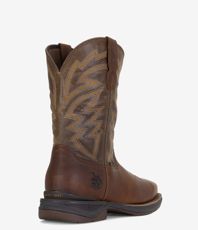 Georgia Boot Aero LT Square Toe 11" Pull-On Western Carbon Toe Boot - Men