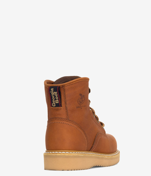 Georgia Boot Wedge Safety Toe Work Boot - Brown