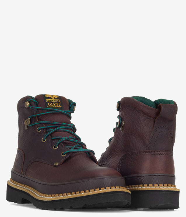 Georgia Boot Georgia Giant Safety Toe Work Boot - Brown