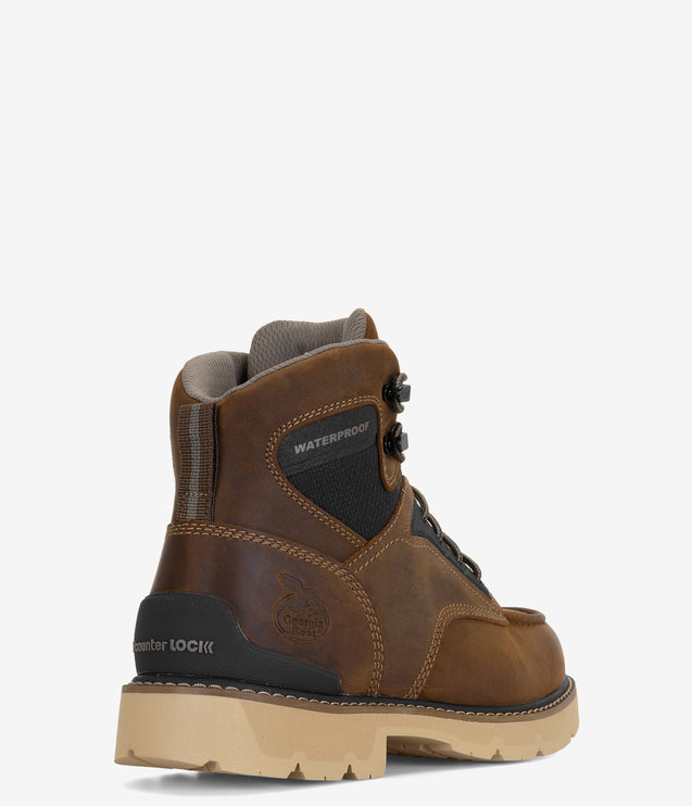 Georgia Boot Carbon Flex 6" Moc-Toe WP Work Boot - Men