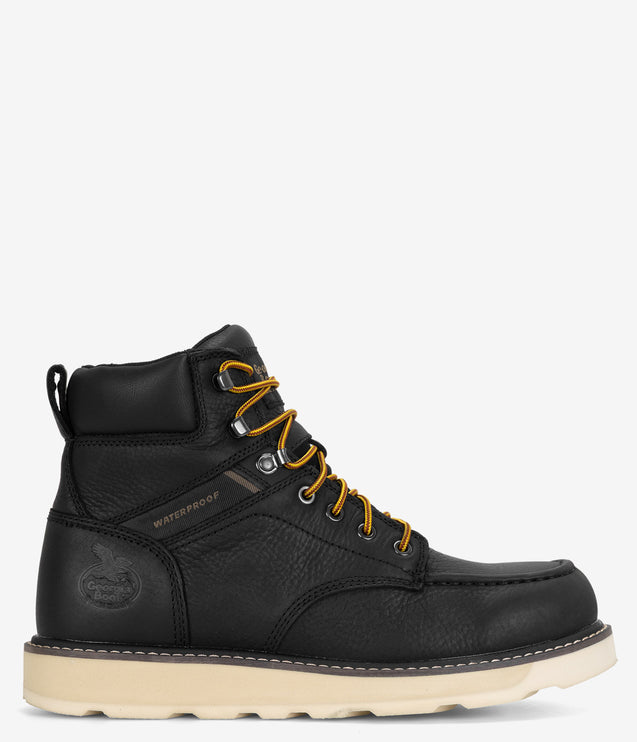 Georgia Boot Core 37 Wedge 6" Moc-Toe Work Boot - Men