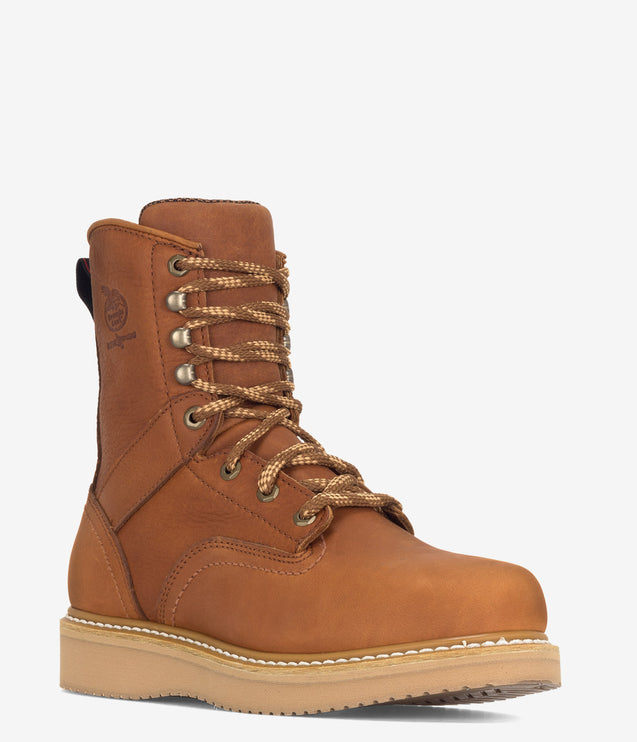 Georgia Boot 8" Wedge Work Boot - Tan