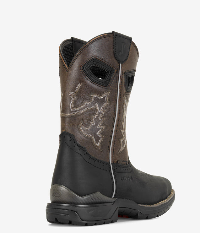 Justin Boots Chase 11" Waterproof Nano Comp Toe Pull-On Work Boot - Men