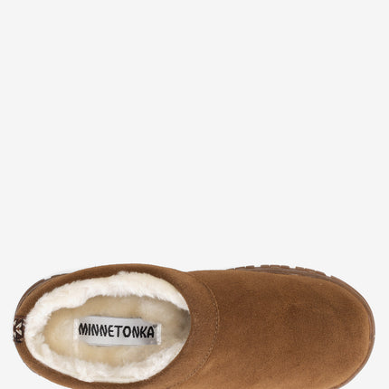 Minnetonka Neva Clogs - Tan