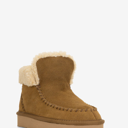 Minnetonka Chandra Booties - Brown