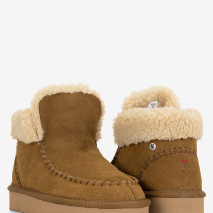 Minnetonka Chandra Booties - Brown