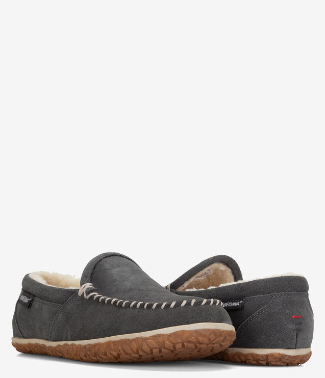 Minnetonka Tilden Slipper - Grey