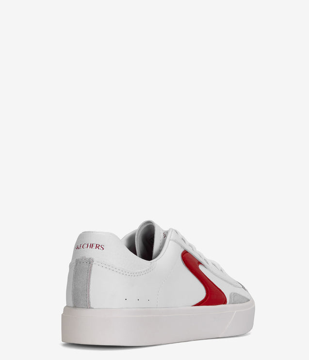 Skechers Eden LX Slick Talk Sneaker - White/Red