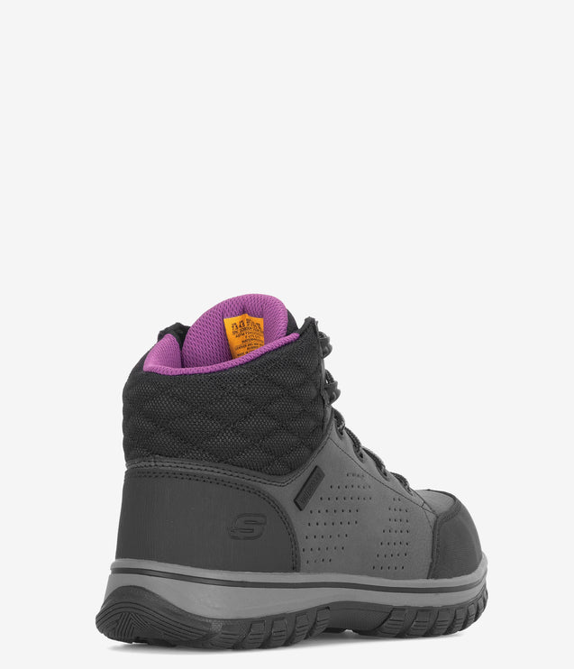 Skechers Work McColl Composite Toe WP Work Boot - Black