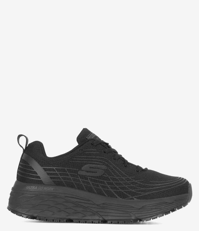 Skechers Work Elite Slip-Resistant Shoe - Black