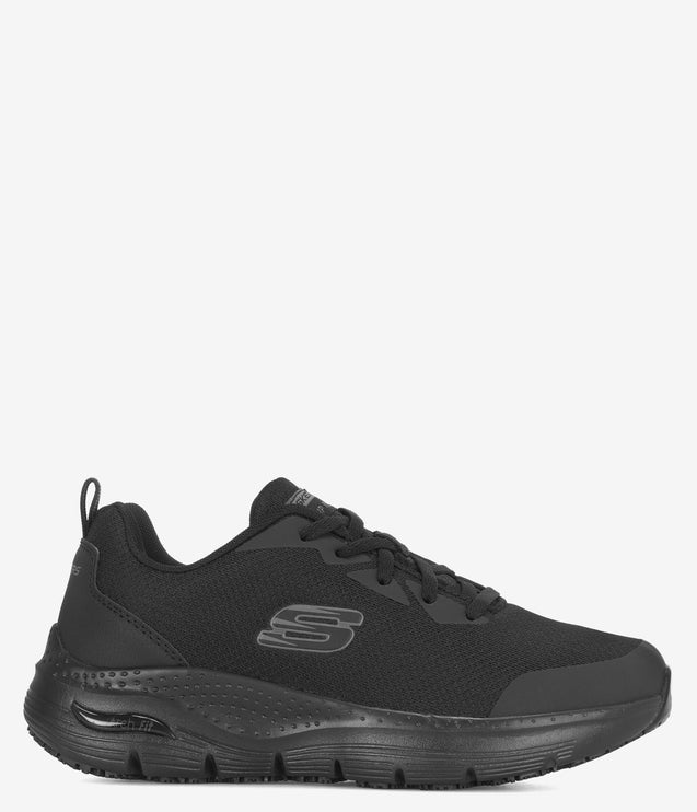 Skechers Work Arch Fit Slip Resistant Shoe - Black