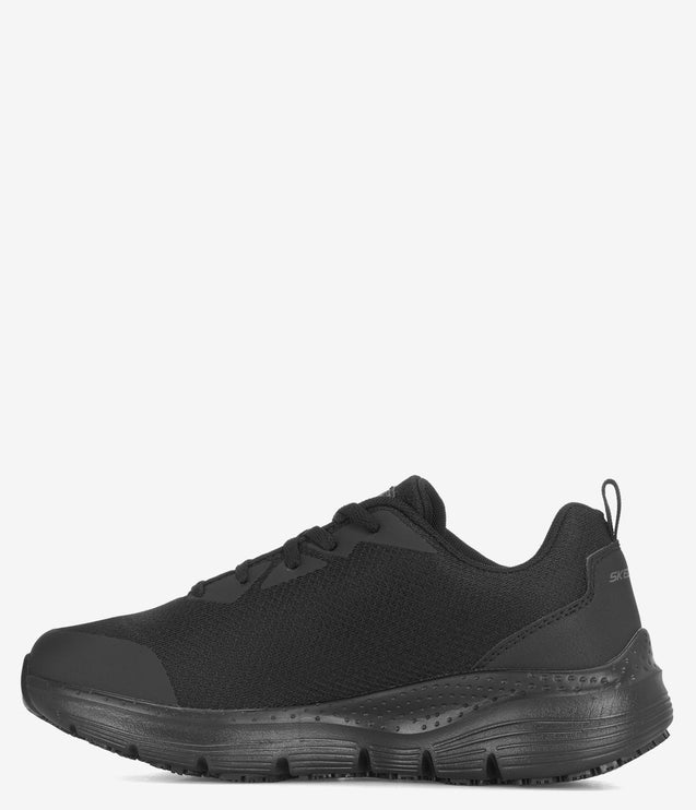 Skechers Work Arch Fit Slip Resistant Shoe - Black