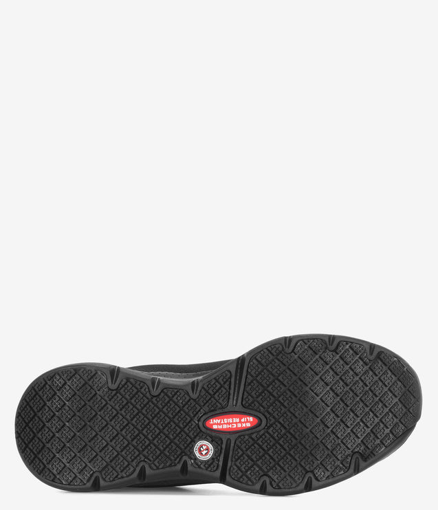 Skechers Work Arch Fit Slip Resistant Shoe - Black