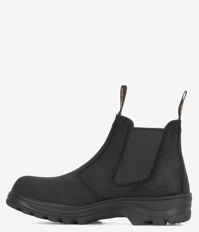Skechers Work Workshire Jannit Composite Toe Chelsea Boot - Black