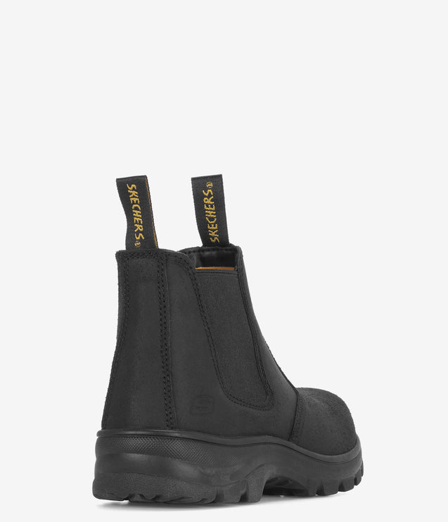 Skechers Work Workshire Jannit Composite Toe Chelsea Boot - Black