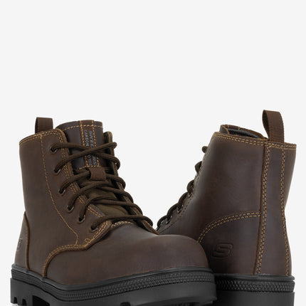 Skechers Work Rotund Finnen Work Boot - Brown