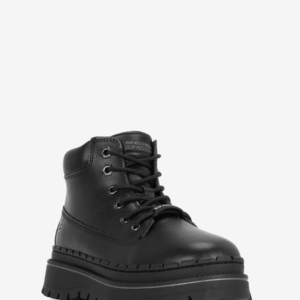 Skechers Work Jammers Slip-Resistant Lace-Up Boot - Black