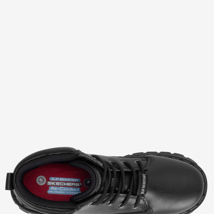 Skechers Work Jammers Slip-Resistant Lace-Up Boot - Black