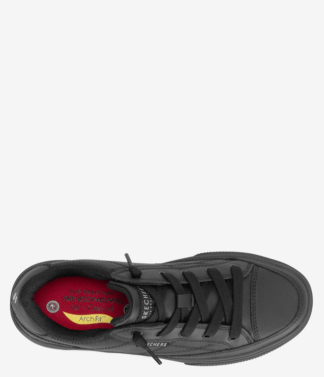 Skechers Work Slip-Resistant Arch Fit Arcade - Black