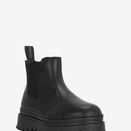 Skechers Work Slip Resistant Jammers Sarlia Chelsea Work Boot - Black
