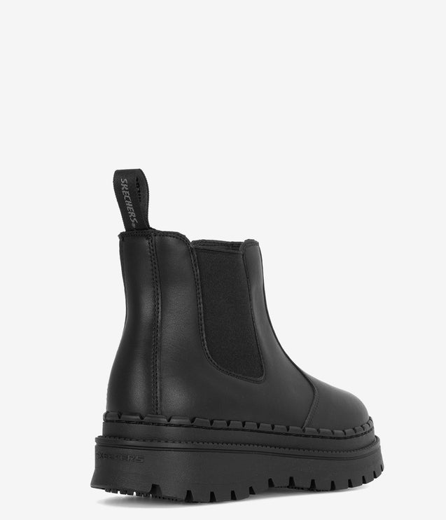 Skechers Work Slip Resistant Jammers Sarlia Chelsea Work Boot - Black