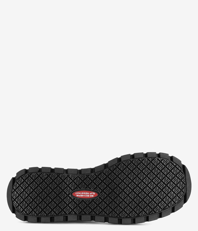 Skechers Work Slip Resistant Jammers Sarlia Chelsea Work Boot - Black