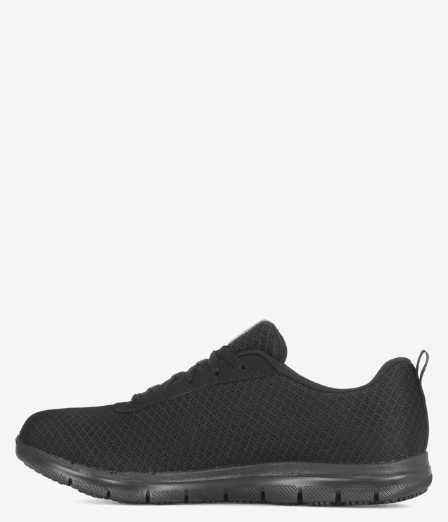 Skechers Work Ghenter Bronaugh Relaxed Fit Shoe - Black