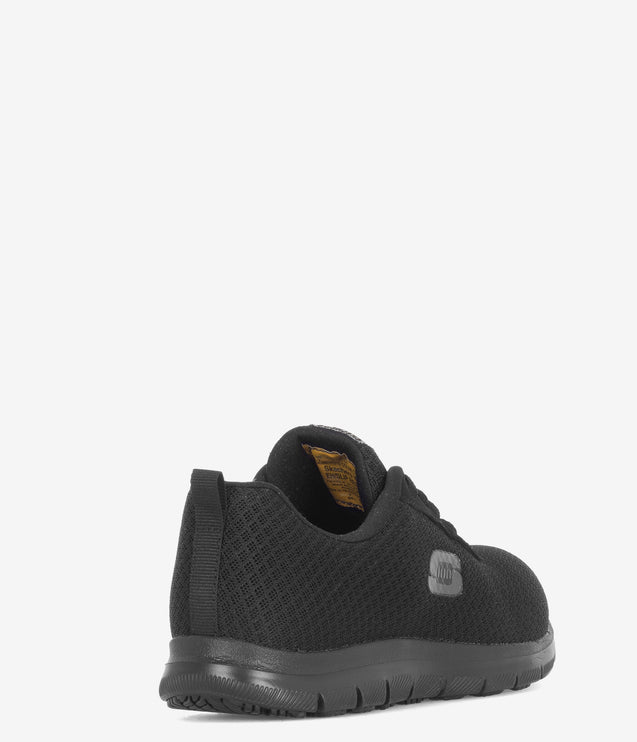 Skechers Work Ghenter Bronaugh Relaxed Fit Shoe - Black