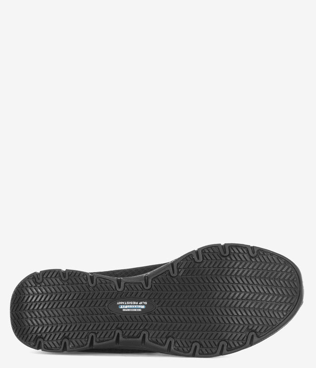 Skechers Work Ghenter Bronaugh Relaxed Fit Shoe - Black