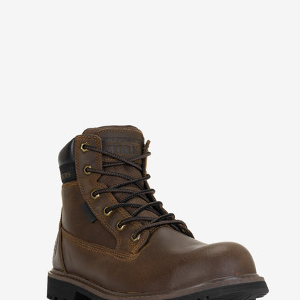 Skechers Work LongRider Steel Toe Work Boot - Brown