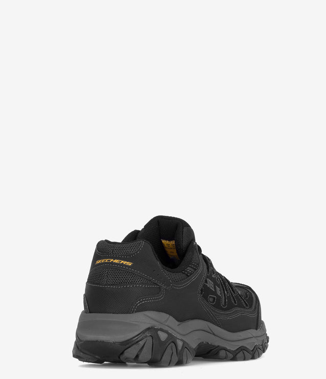 Skechers Work Cankton Safety Toe Work Shoe - Black