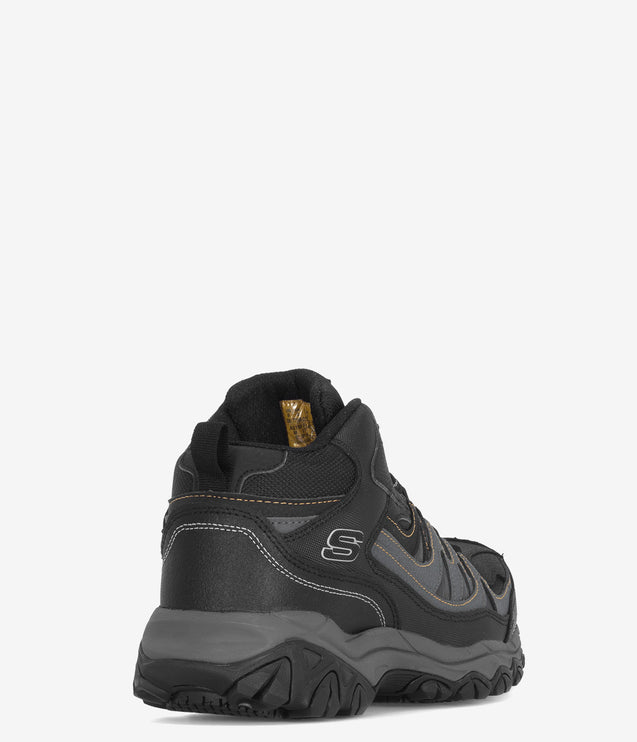 Skechers Work Holdredge Rebem Safety Toe EH Boot - Black