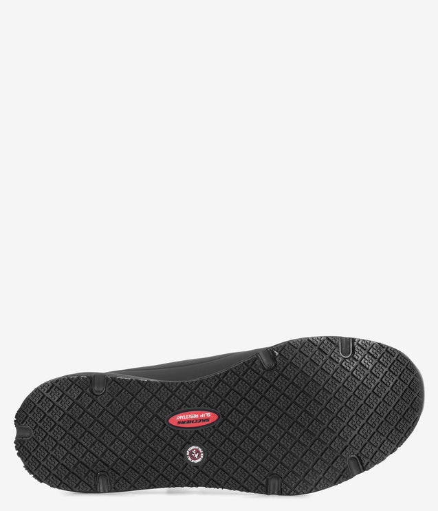 Skechers Work Relaxed Fit Uno Sutal Slip Resistant Shoe - Black